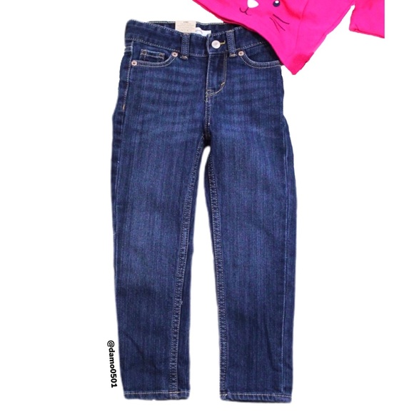 NWT Levi’s Girls Boyfriend Jeans 👖 Medium Wash - Picture 2 of 7